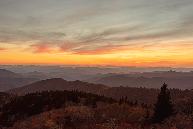 Blue Ridge Parkway - Cowee Overlook